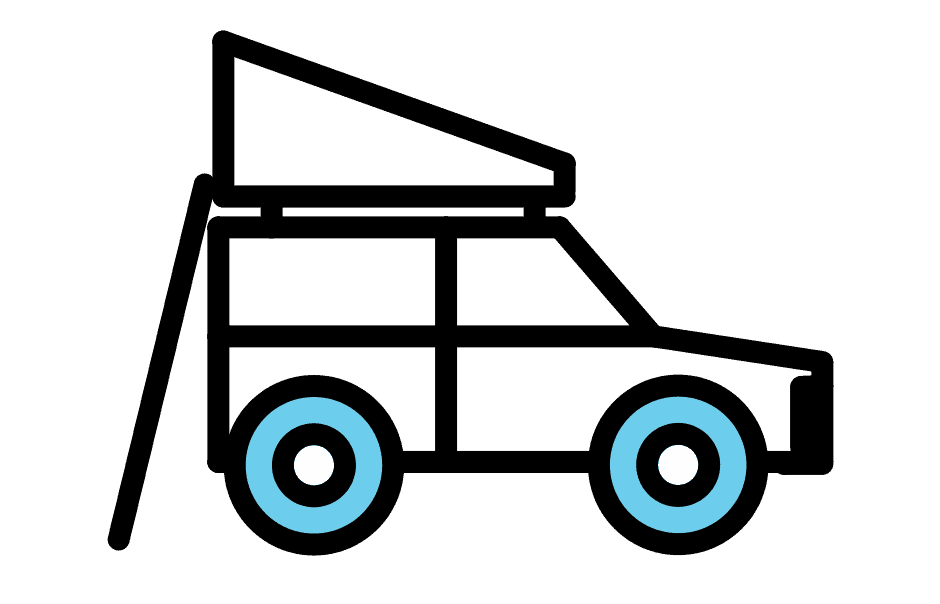 Dachzelt Auf Geländewagen