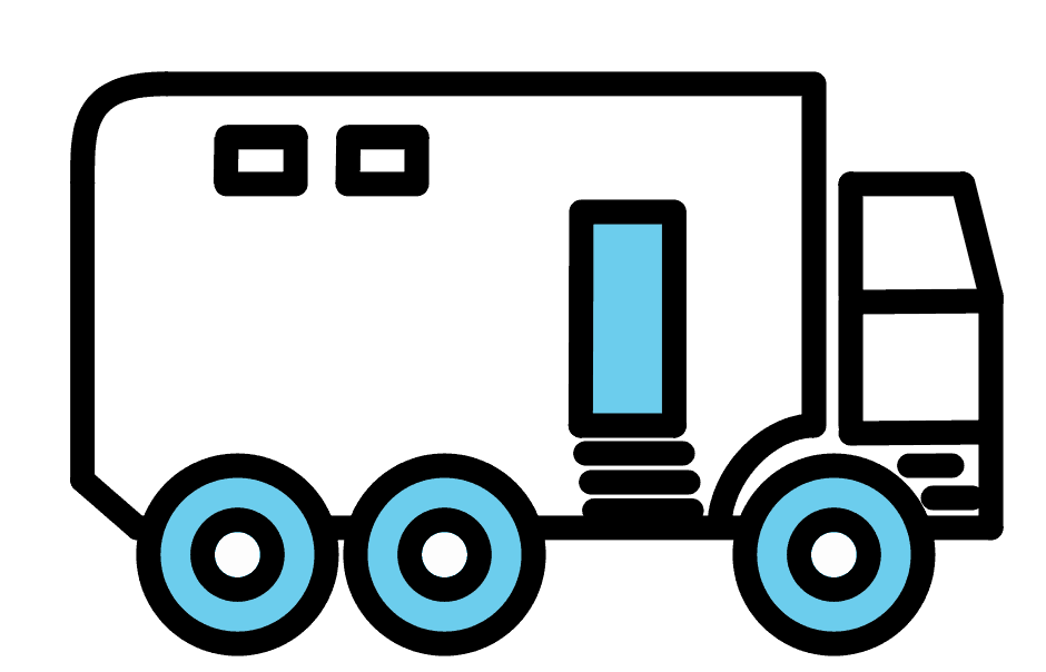 Expeditionsmobil Symbolbild