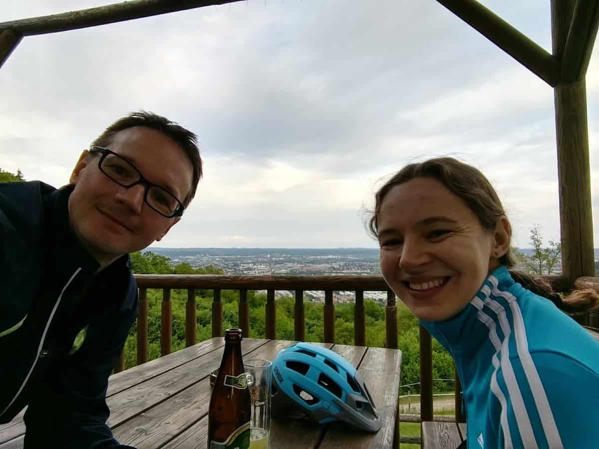 Graz Mit Dem Wohnmobil Besuchen 9 Blick Auf Graz Vom Buchkogel (Gh Orthacker Aus)