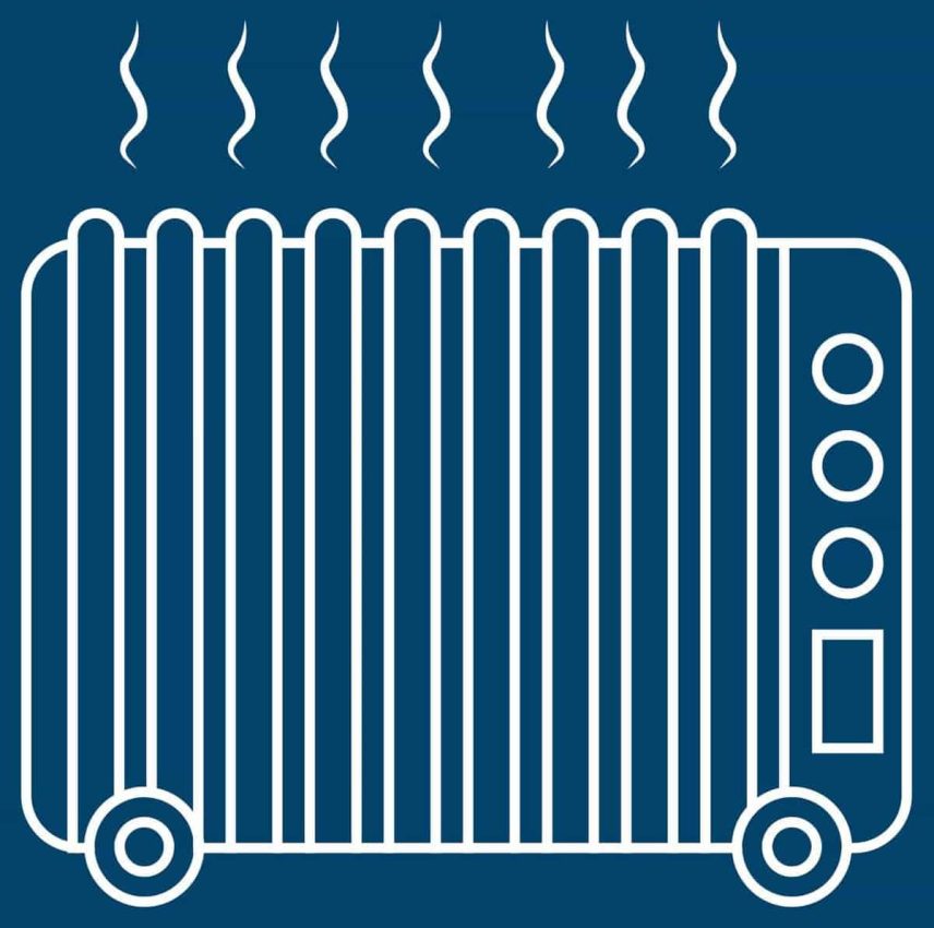 Wohnmobil Heizung Icon