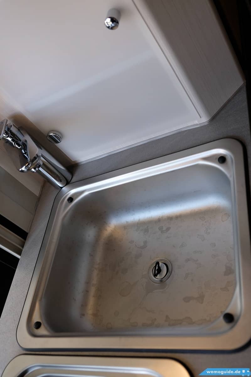 Die Wohnmobil-Küche 4 Wohnmobil Spülbecken, Edelstahl