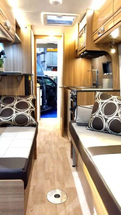 Lunar Kastenwagen Innen