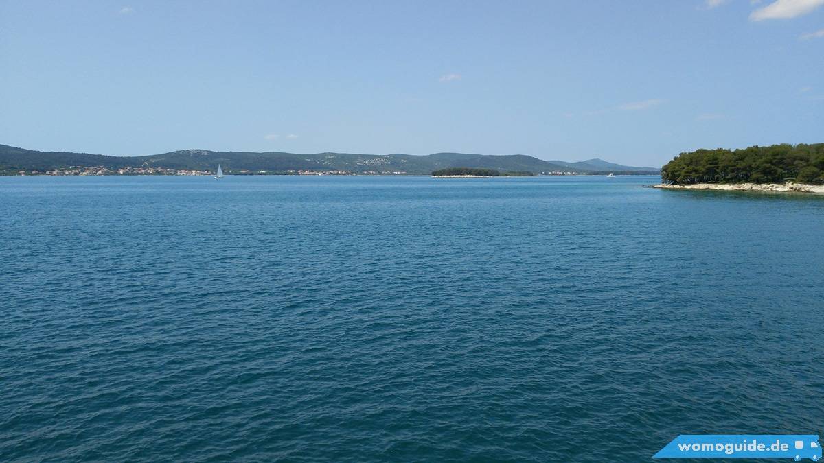 Mountainbike-Ausflug: Biograd-Pašman 4 Blick ZurÜCk Auf Biograd