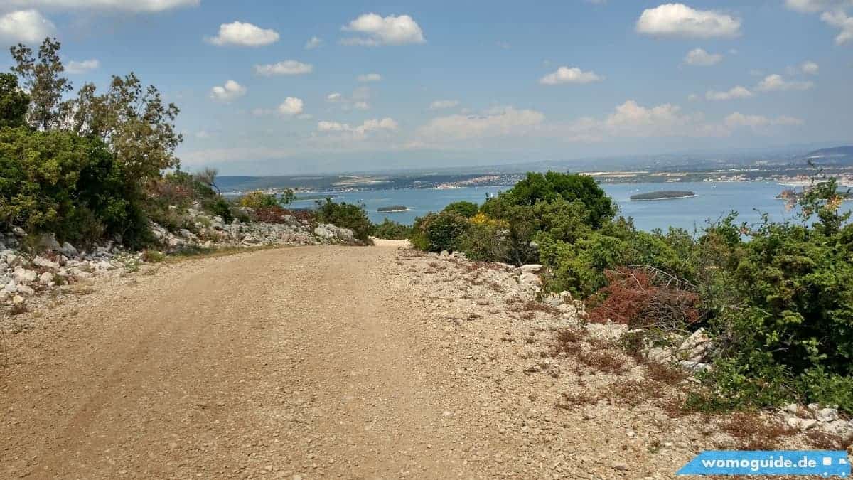 Mountainbike-Ausflug: Biograd-Pašman 9 Wir Werden Immer Mit SchÖNe Aussichten Auf Meer Belohnt