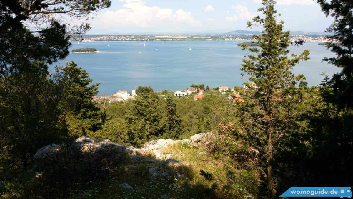 Mountainbike-Ausflug: Biograd-Pašman 13 Ein Blick Auf Die Bucht