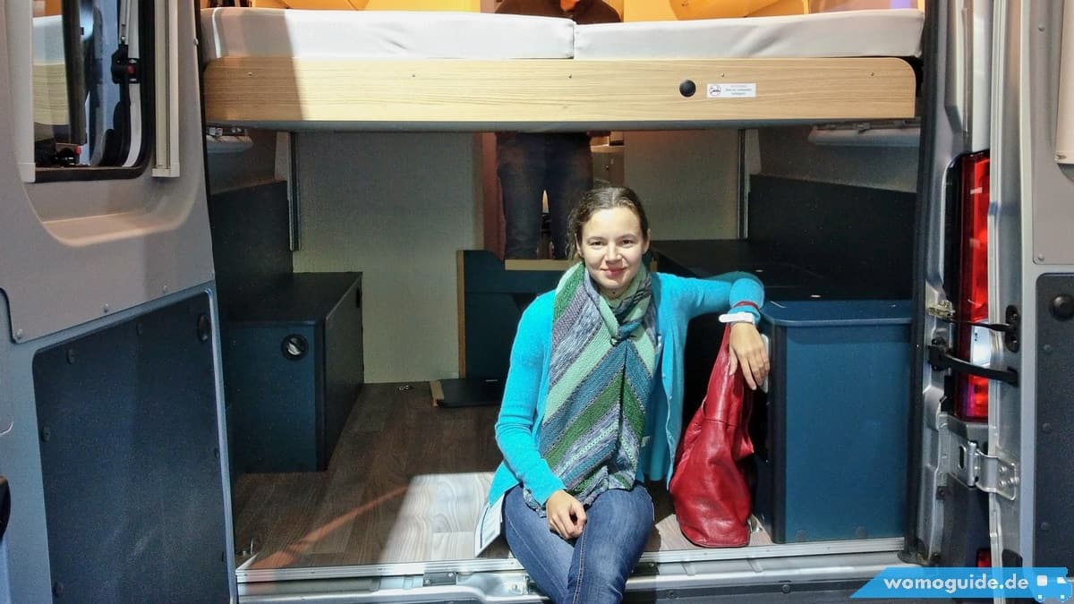 Der Knaus Boxlife: Ein Kastenwagen Für Aktive 3 Hubbett Und Stauraum Im Knaus Boxlife 630