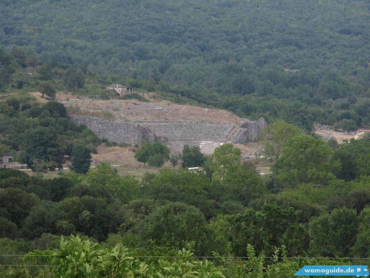 Dodoni, Aussicht Auf Amphitheater