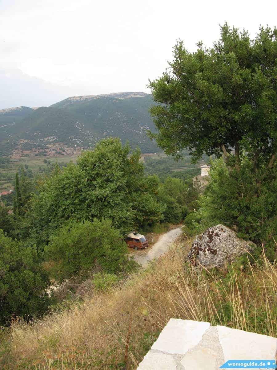 Unser Wohnmobil Verstecht Sich