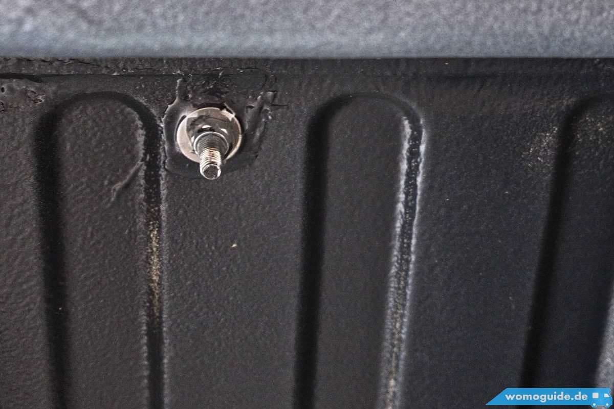 Den Radfazz-Fahrradträger In Der Heckgarage Einbauen 10 Radfazz Befestigung