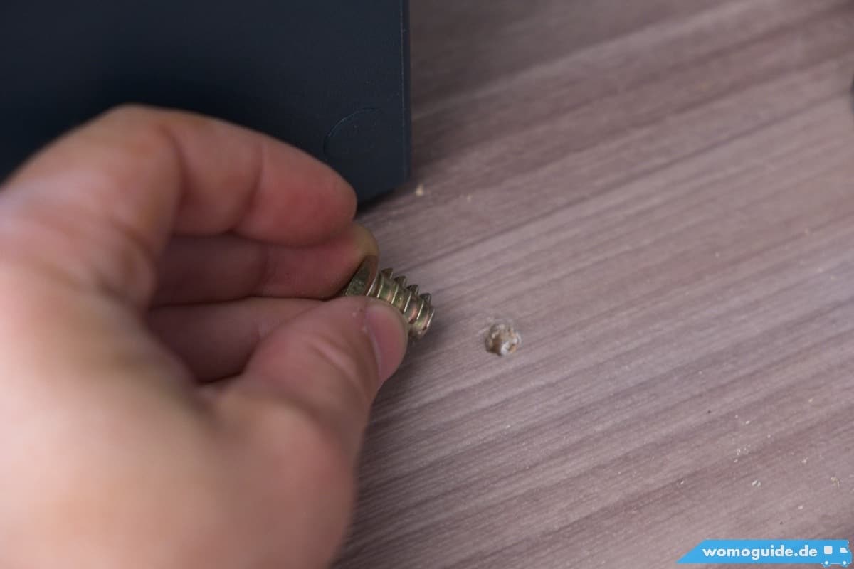 Den Radfazz-Fahrradträger In Der Heckgarage Einbauen 15 Radfazz Einbau