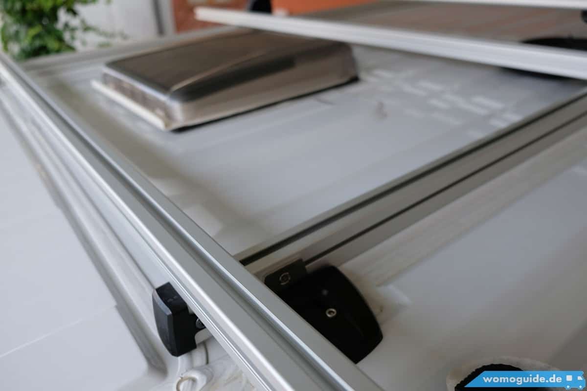 Solar-Module Mit Alu-Profilen Am Wohnmobil Befestigen