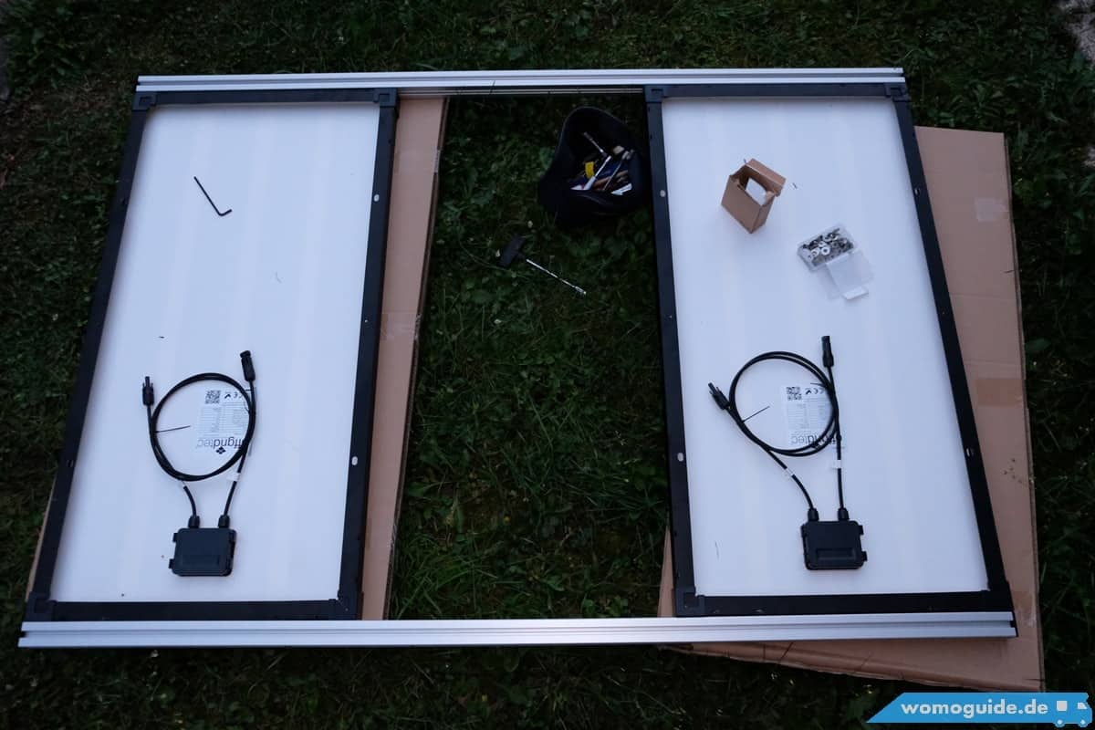 Solaranlage Am Wohnmobil Nachrüsten: Rahmenbau