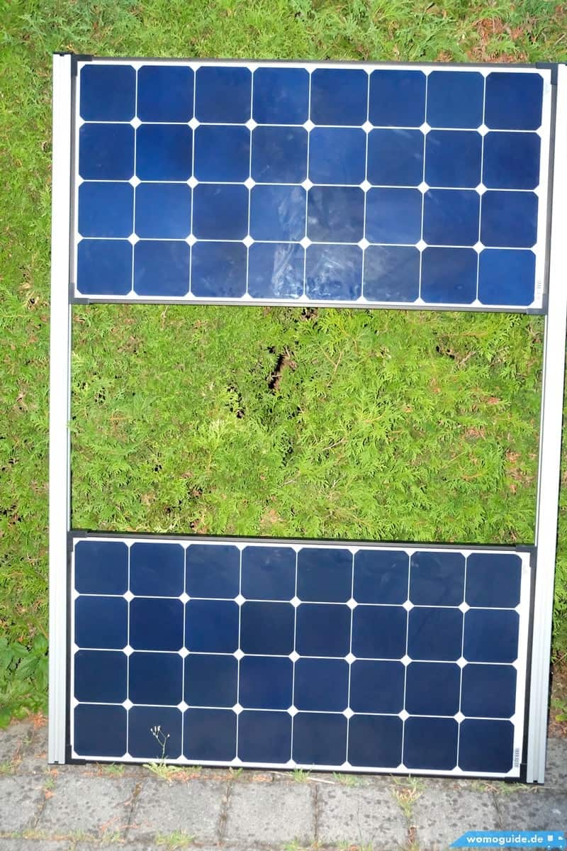 Solaranlage Am Wohnmobil Nachrüsten: Montage Am Dach Mit Rahmen Aus Aluprofilen
