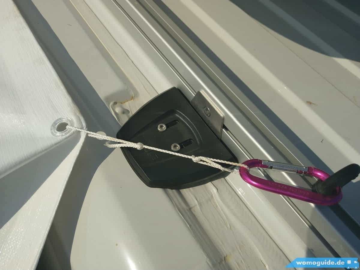 Ein Preiswertes Sonnensegel Für Den Kastenwagen 3 Palstekknoten Zur Befesting Des Sonnensegels