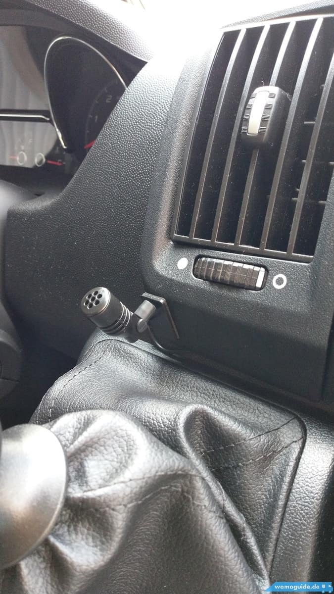 Naviceiver Im Wohnmobil Einbauen: Das Mikrofon Für Die Freisprecheinrichtung