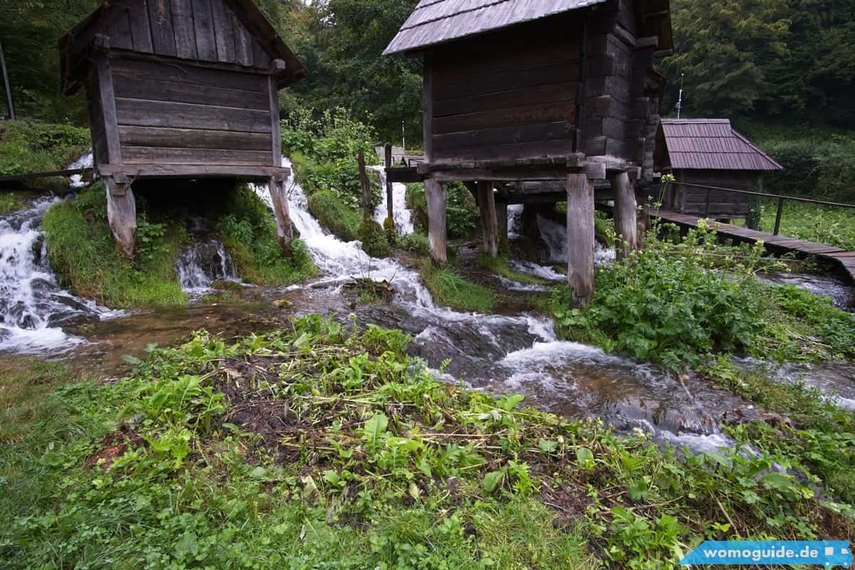 Wasserm&Uuml;Hlen Am Plivsko Jezero Bei Jajce