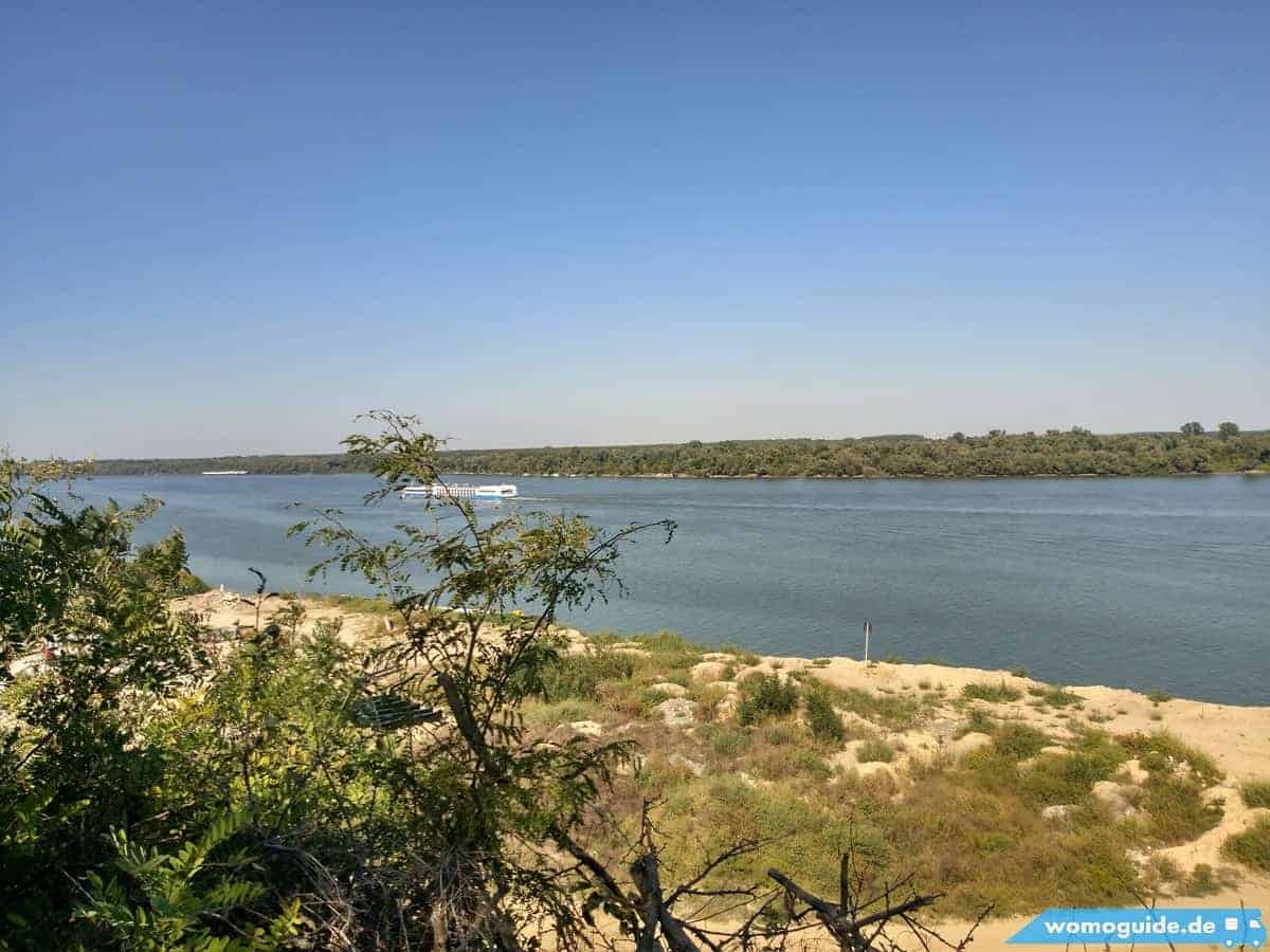 Belgrad Mit Dem Wohnmobil 3 Die Fluss Donau Am Camp Dunav