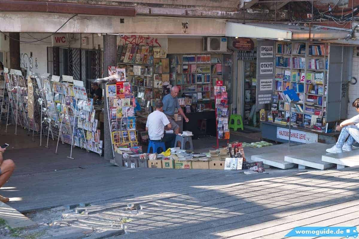 Belgrad Mit Dem Wohnmobil 5 Papierwaren In Belgrad