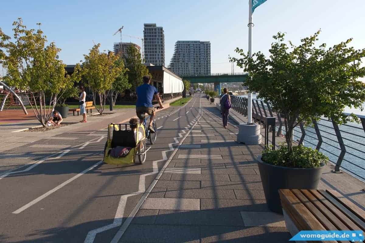 Belgrad Mit Dem Wohnmobil 17 Belgrade Waterfront: Radweg