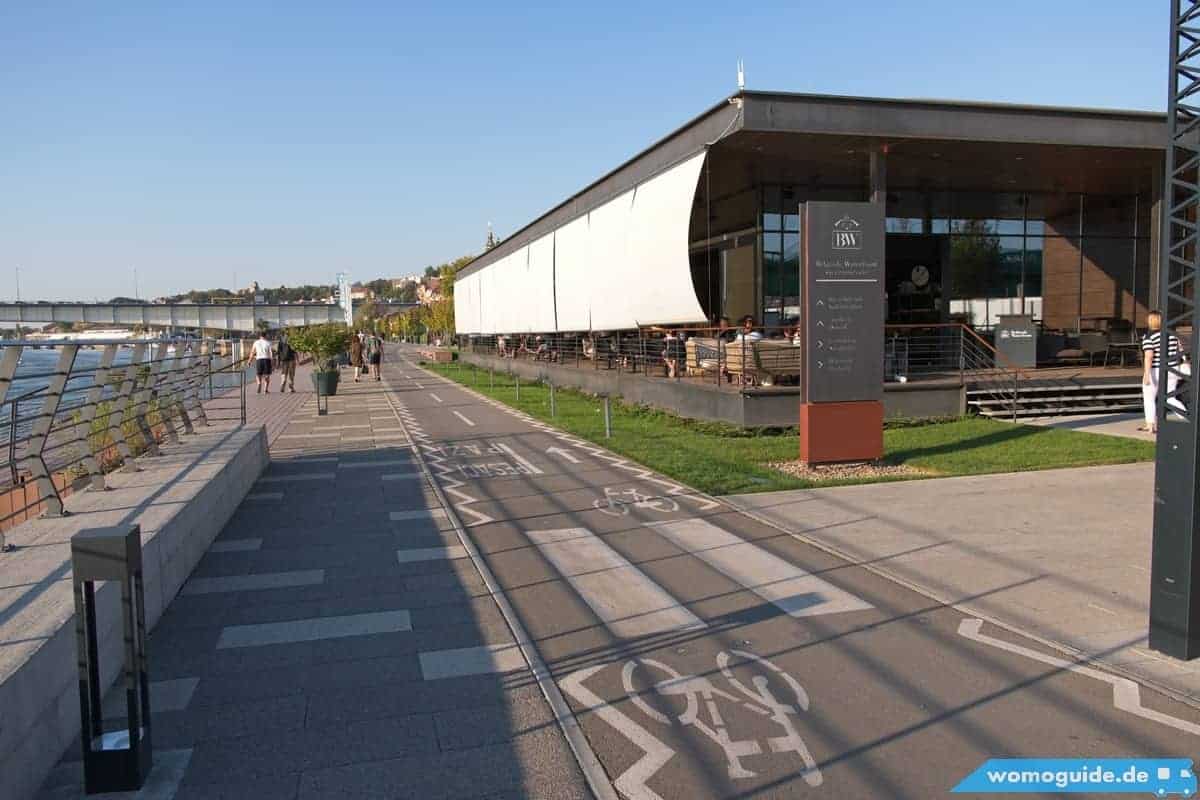 Belgrad Mit Dem Wohnmobil 18 Belgrade Waterfront: Radweg