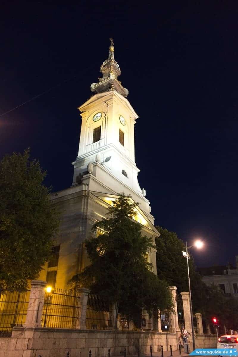 Belgrad Mit Dem Wohnmobil 39 Belgrad Stari Grad Am Abend