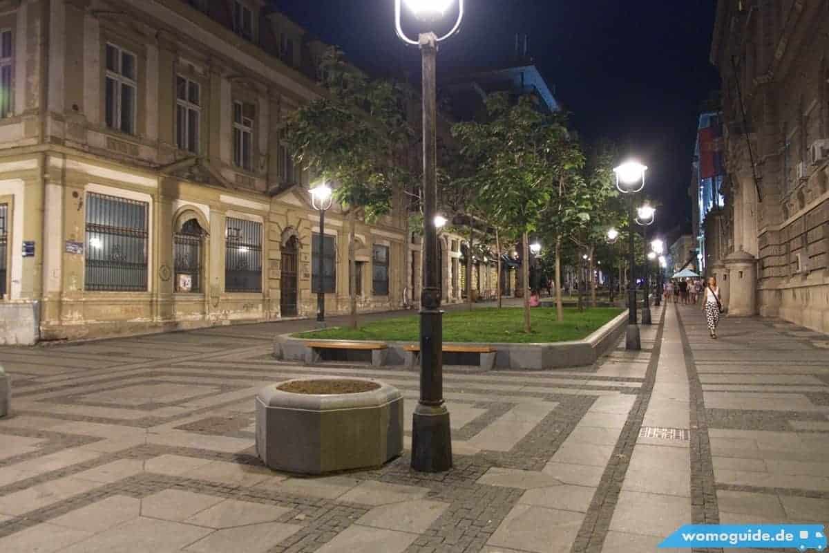 Belgrad Mit Dem Wohnmobil 40 Belgrad Stari Grad Am Abend