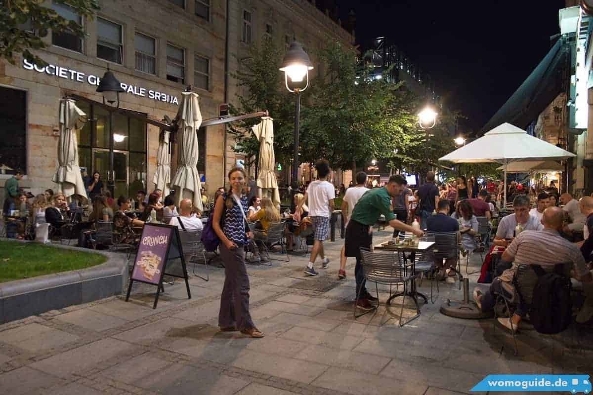 Belgrad Mit Dem Wohnmobil 41 Belgrad Stari Grad Am Abend
