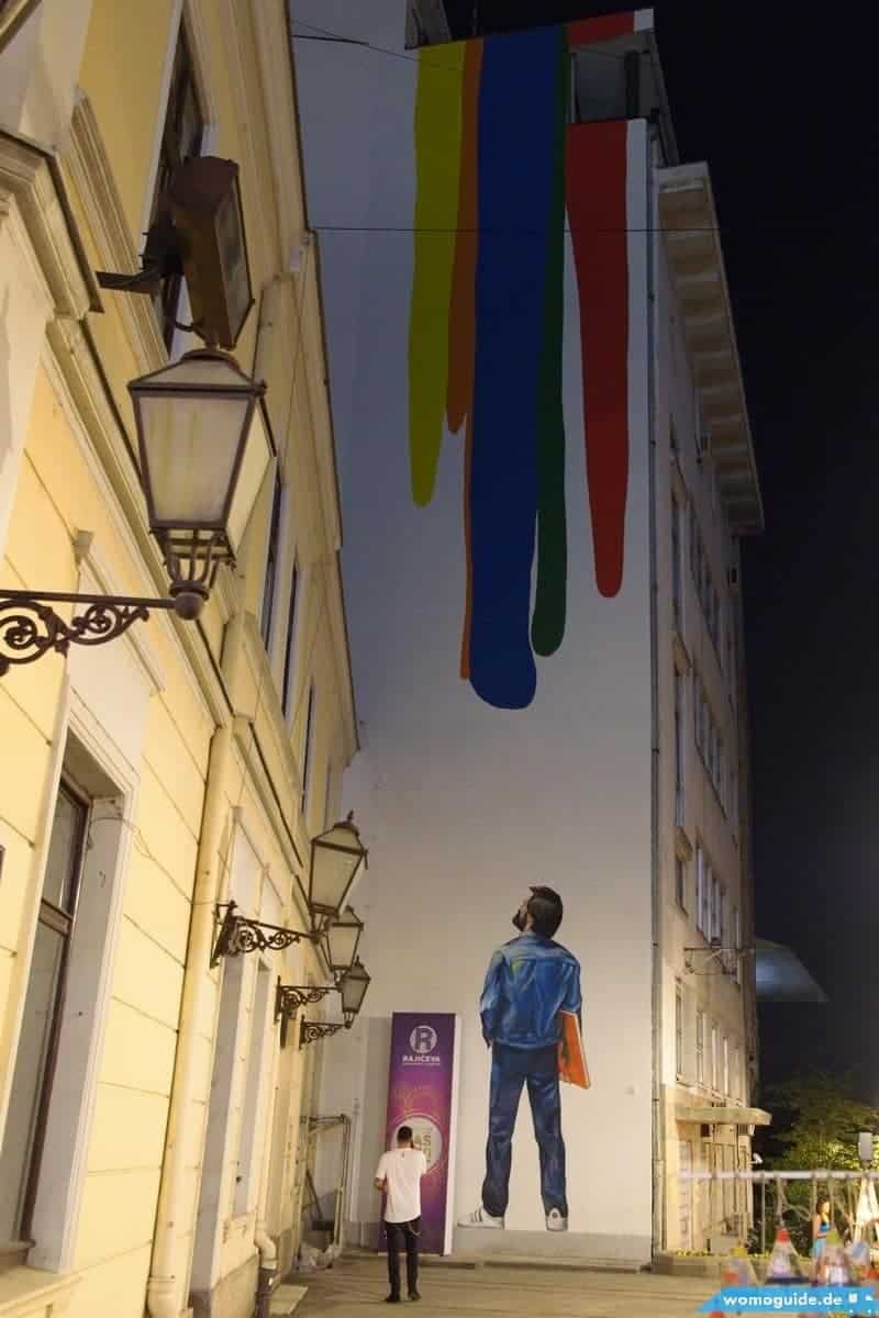 Belgrad Mit Dem Wohnmobil 46 Belgrad Stari Grad Am Abend