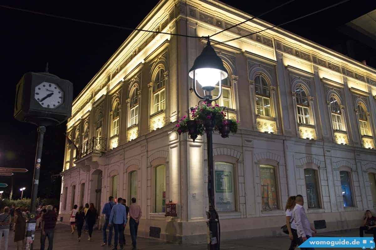 Belgrad Mit Dem Wohnmobil 44 Belgrad Stari Grad Am Abend