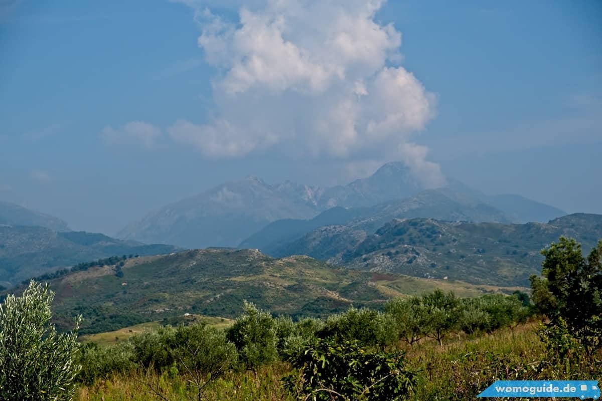 Mit Dem Wohnmobil Von Vlorë Über Den Llogara-Pass 5 Lloraga-Pass: Aussicht