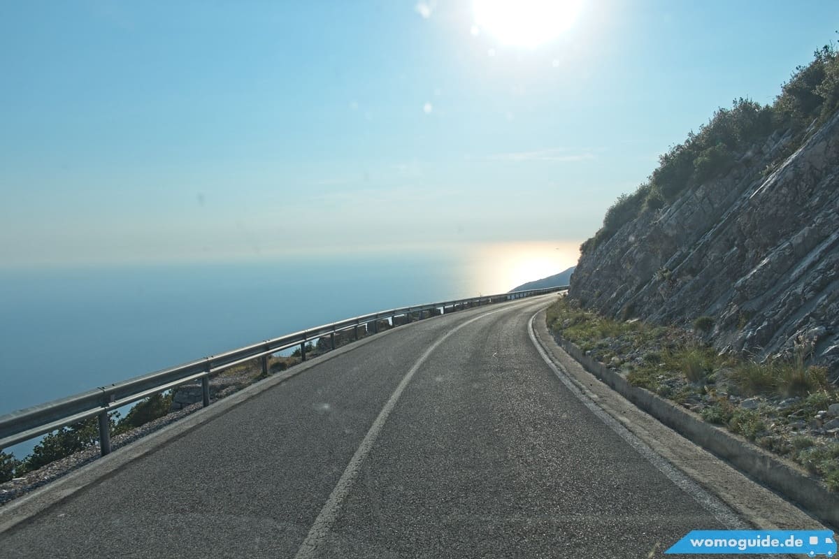 Mit Dem Wohnmobil Von Vlorë Über Den Llogara-Pass 7 Lloraga-Pass: Stra&Szlig;E Mit Aussicht