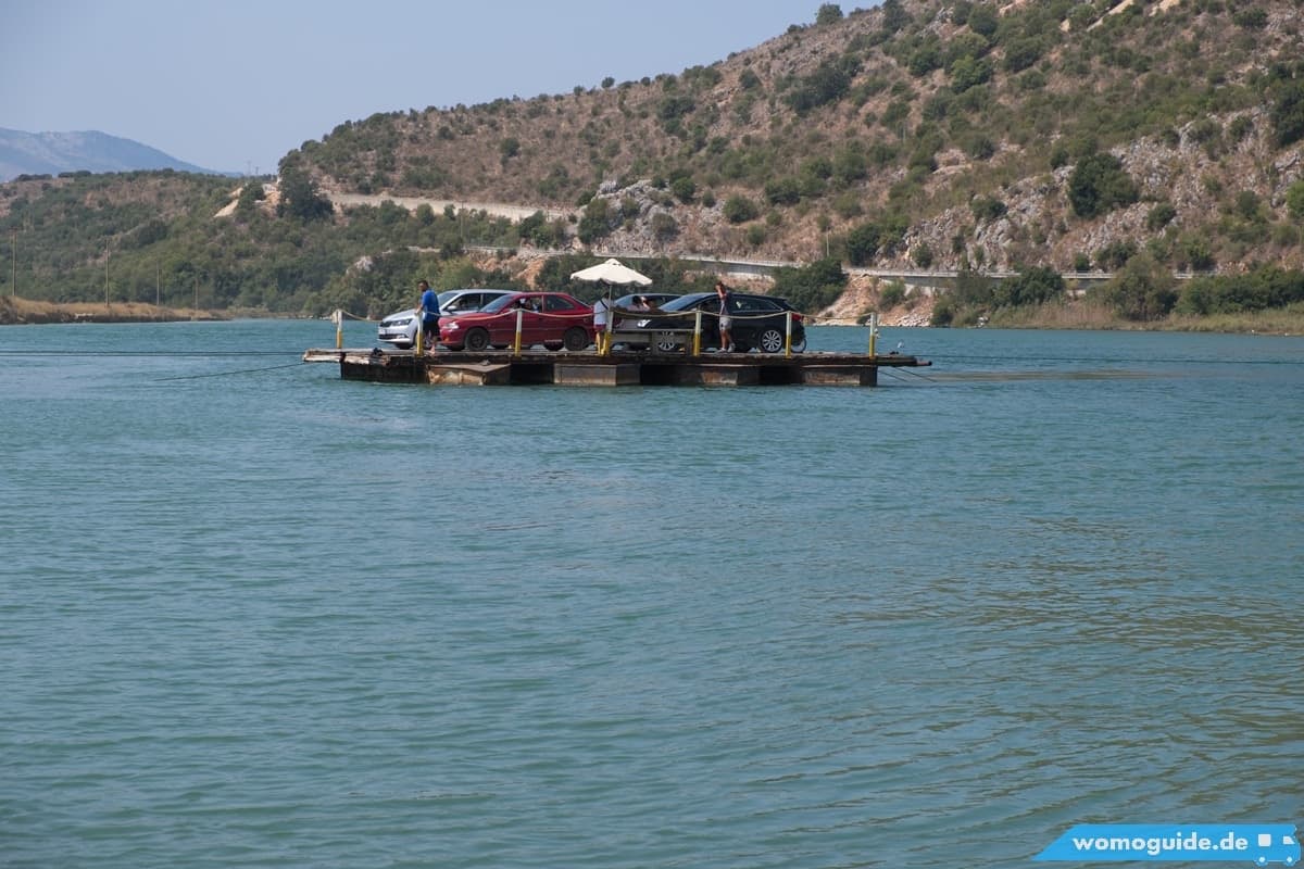 Südalbanien Mit Dem Wohnmobil: Sarande Und Butrint 8 Die SeilfÄHre Von Butrint