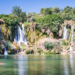 Kravica-Wasserfälle Bosnien