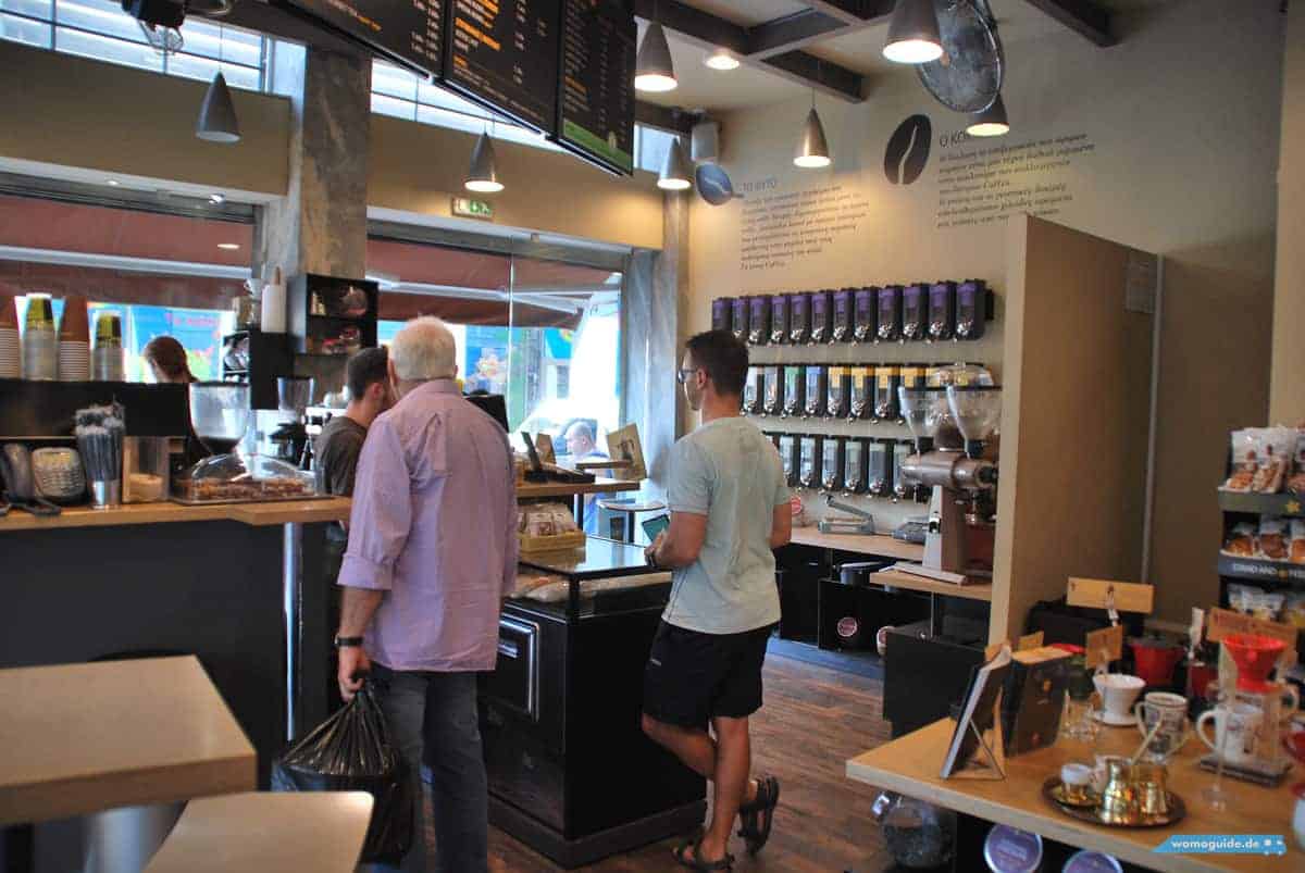 In Athen Mit Dem Wohnmobil: In Der Stadt, Kaffee
