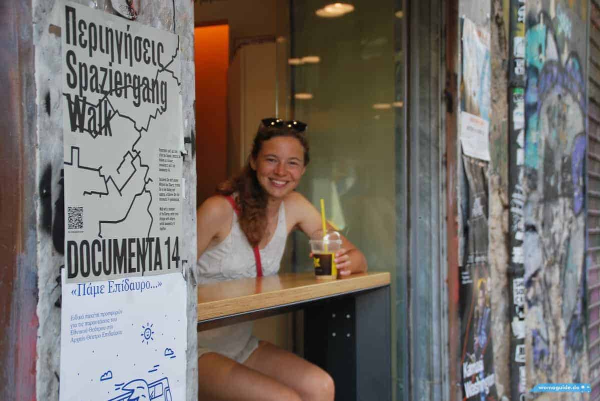 In Athen Mit Dem Wohnmobil: In Der Stadt, Kaffee