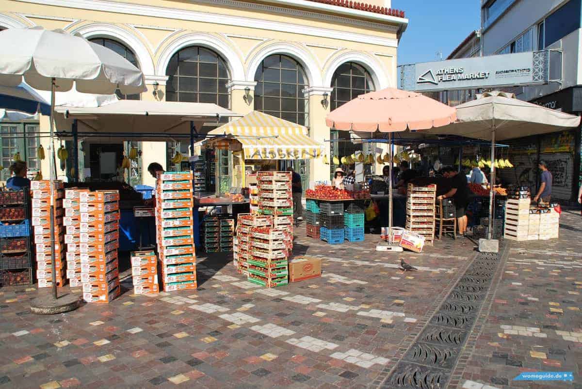 In Athen Mit Dem Wohnmobil: In Der Stadt, Flohmarkt