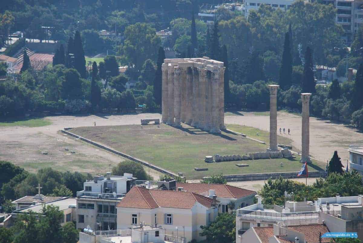 In Athen Mit Dem Wohnmobil: In Der Stadt, Olympieion
