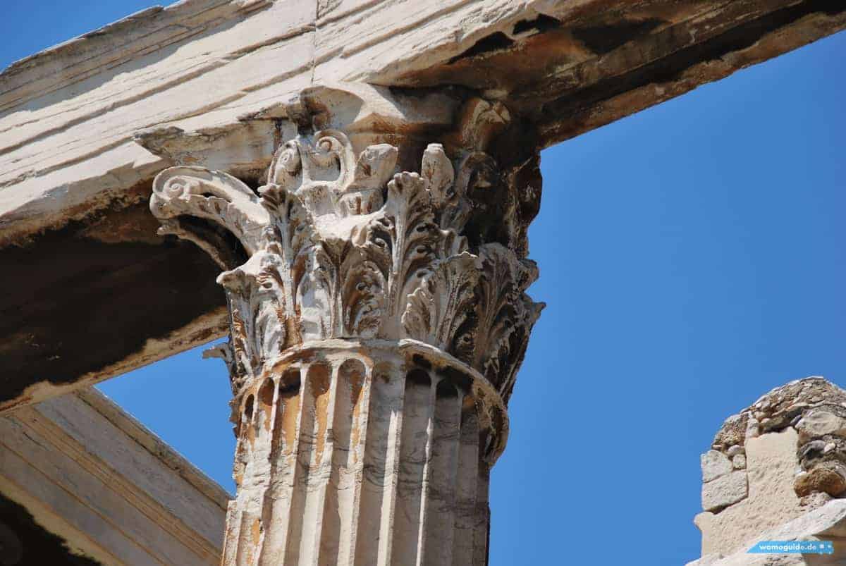 In Athen Mit Dem Wohnmobil: In Der Stadt, Olympieion