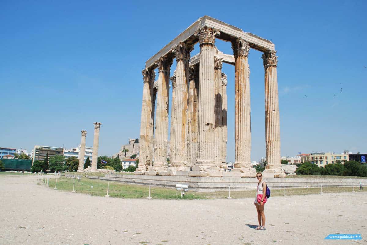 In Athen Mit Dem Wohnmobil: In Der Stadt, Olympieion