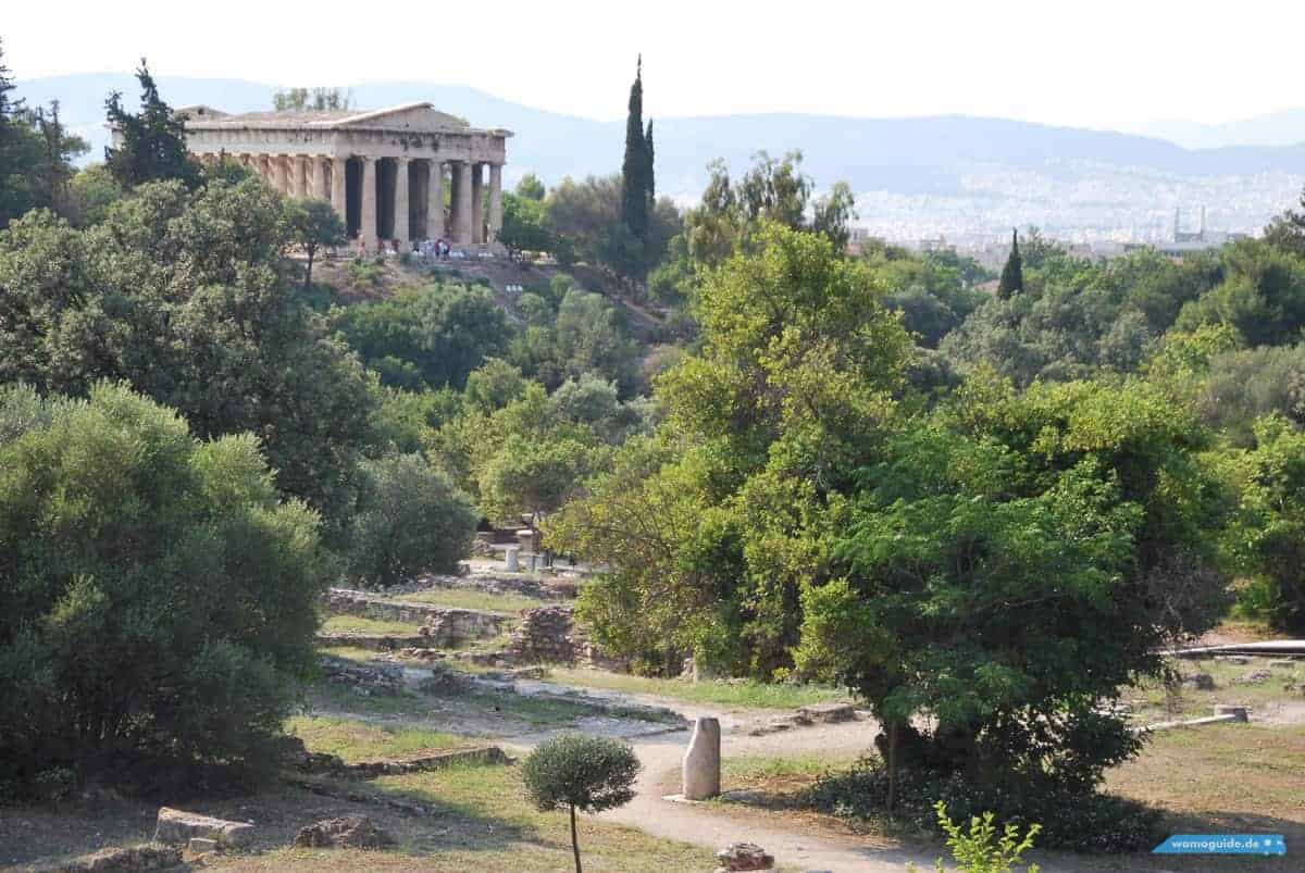 In Athen Mit Dem Wohnmobil: In Der Stadt, Agora Und Hephaistos