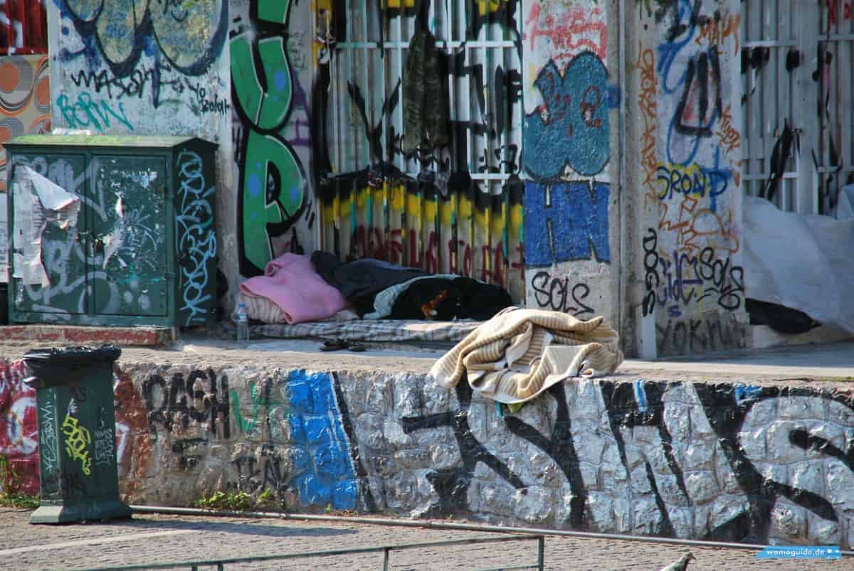 In Athen Mit Dem Wohnmobil: In Der Stadt, Armut
