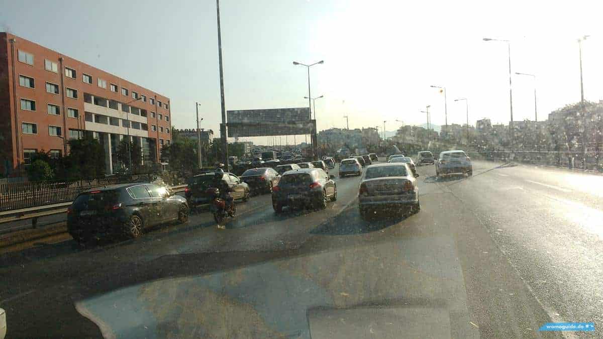 In Athen Mit Dem Wohnmobil: In Der Stadt, Verkehr