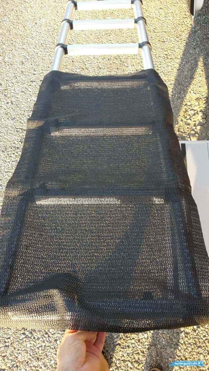 Teleskopleiter Mit Einer Antirutsch-Matte