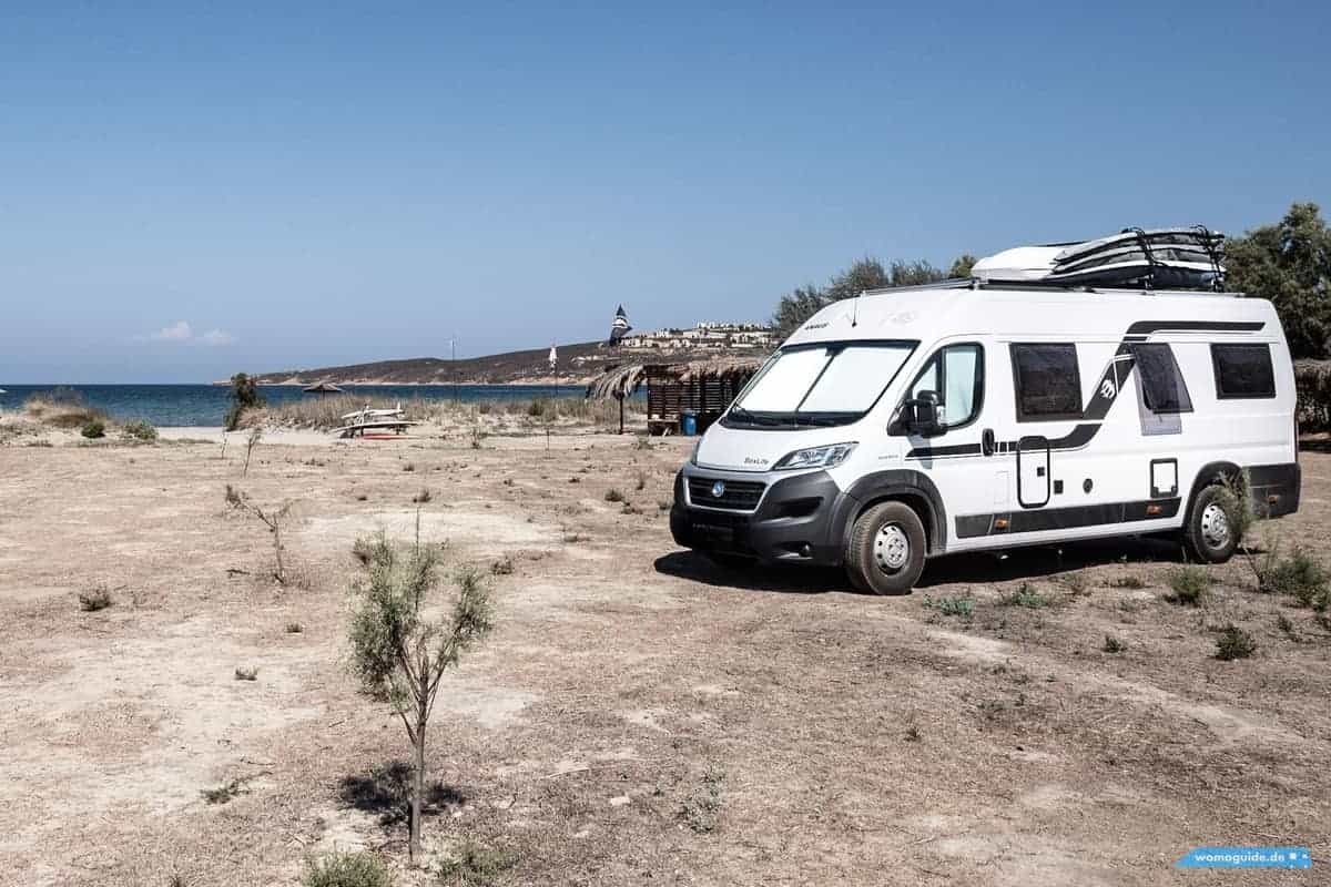 Wohnmobil Am Strand