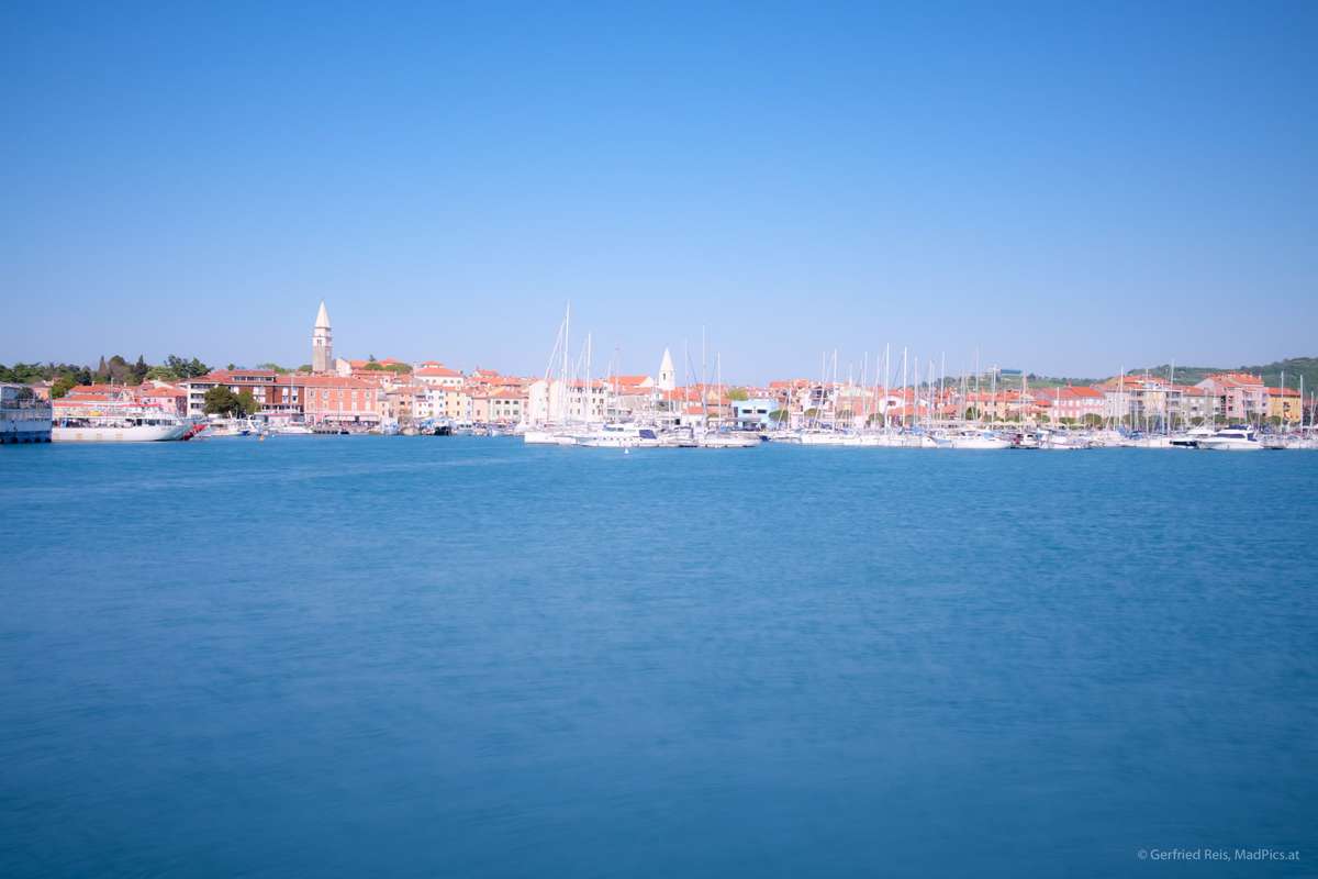 Panorama Auf Izola, Slowenien