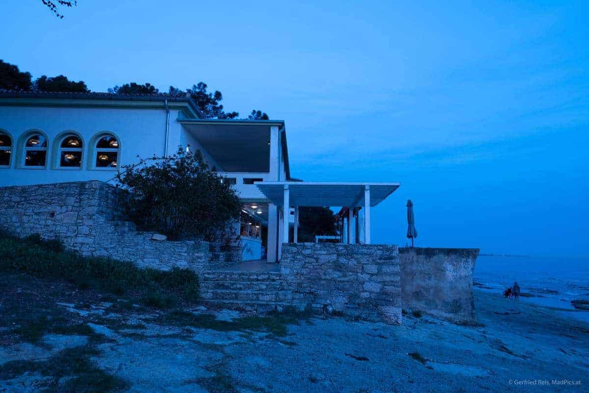 Im Restaurant Essen In Savudrija, Kroatien