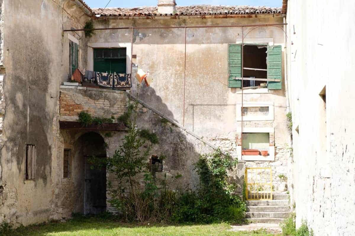 H&Auml;User In Savudrija, Kroatien