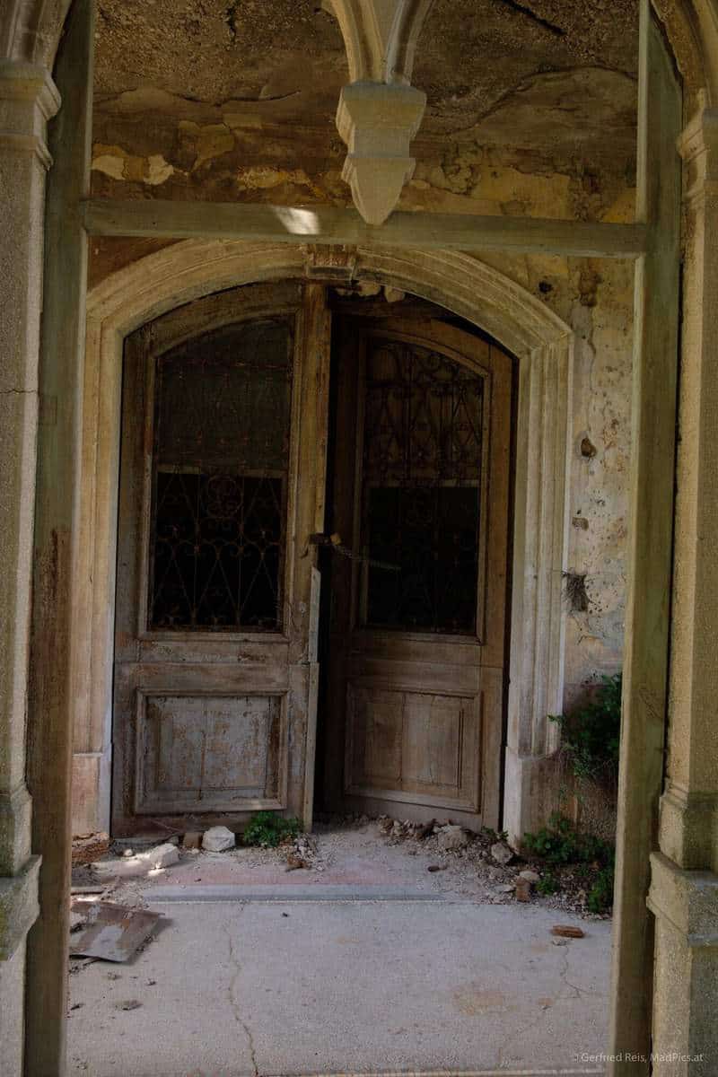 Verlassene H&Auml;User In Savudrija, Kroatien