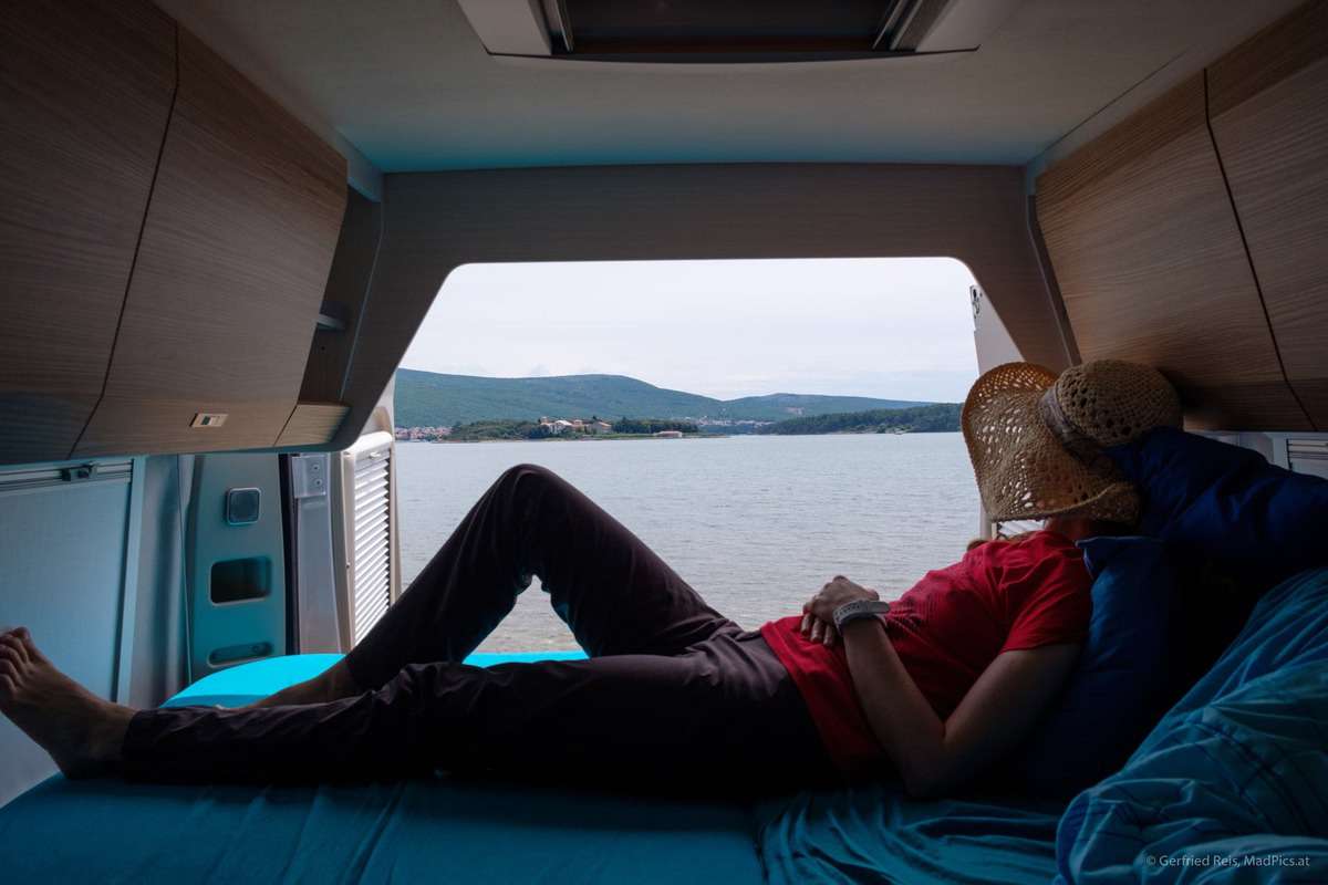 Perfekter Camping-Spot Auf Krk