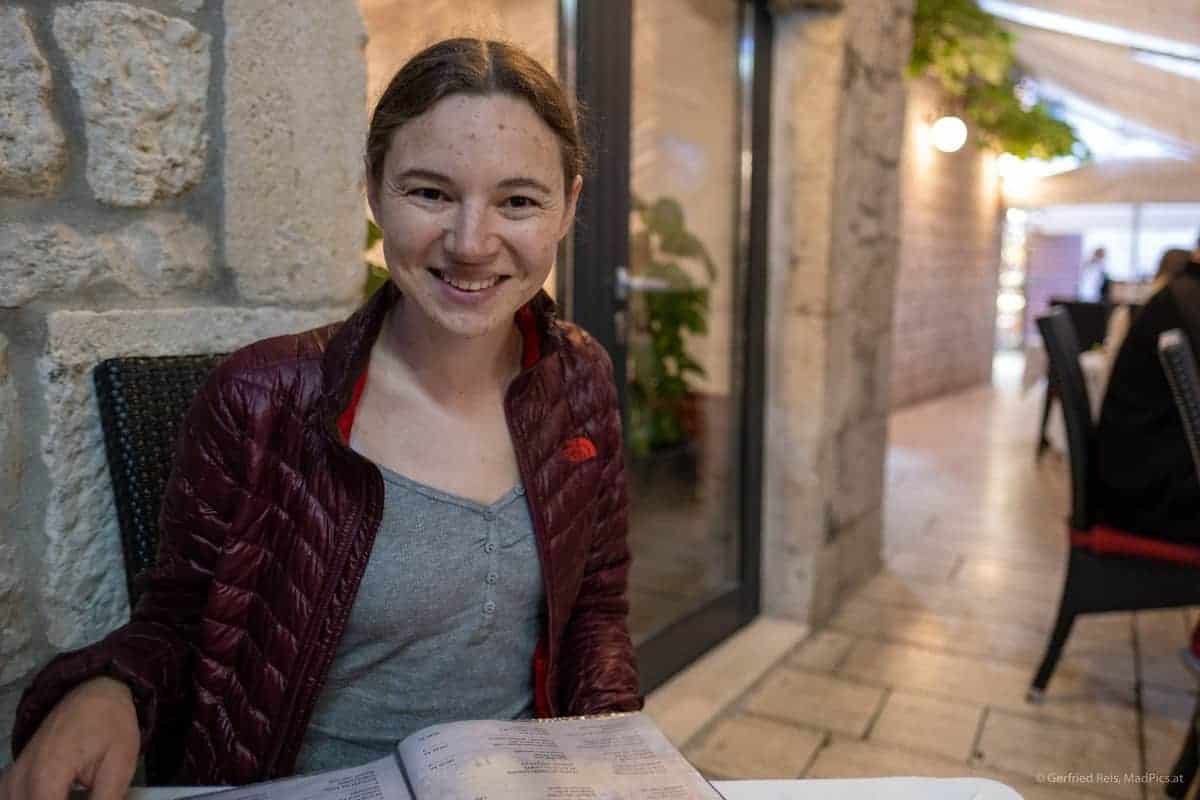 Trogir, Kroatien: Essen Im Restaurant